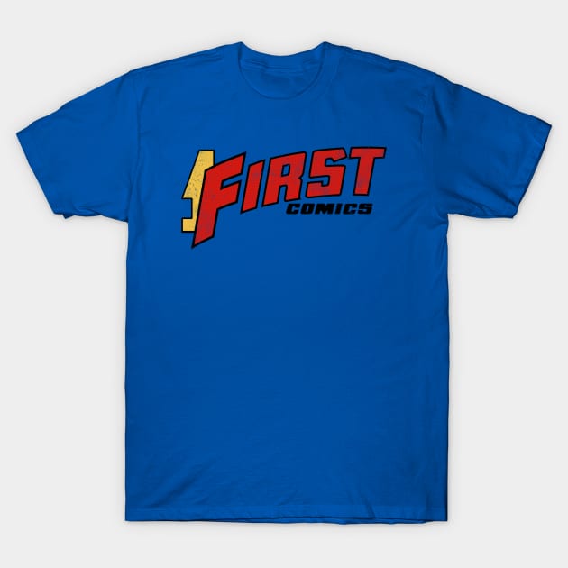 First Comics T-Shirt by ThirteenthFloor